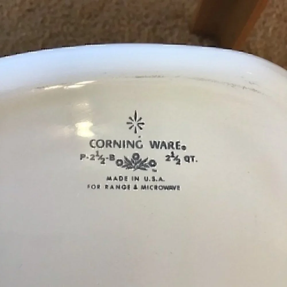 1970’s vintage CorningWare Blue Cornflower dish